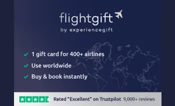 Flightgift AUD Geschenkkarte