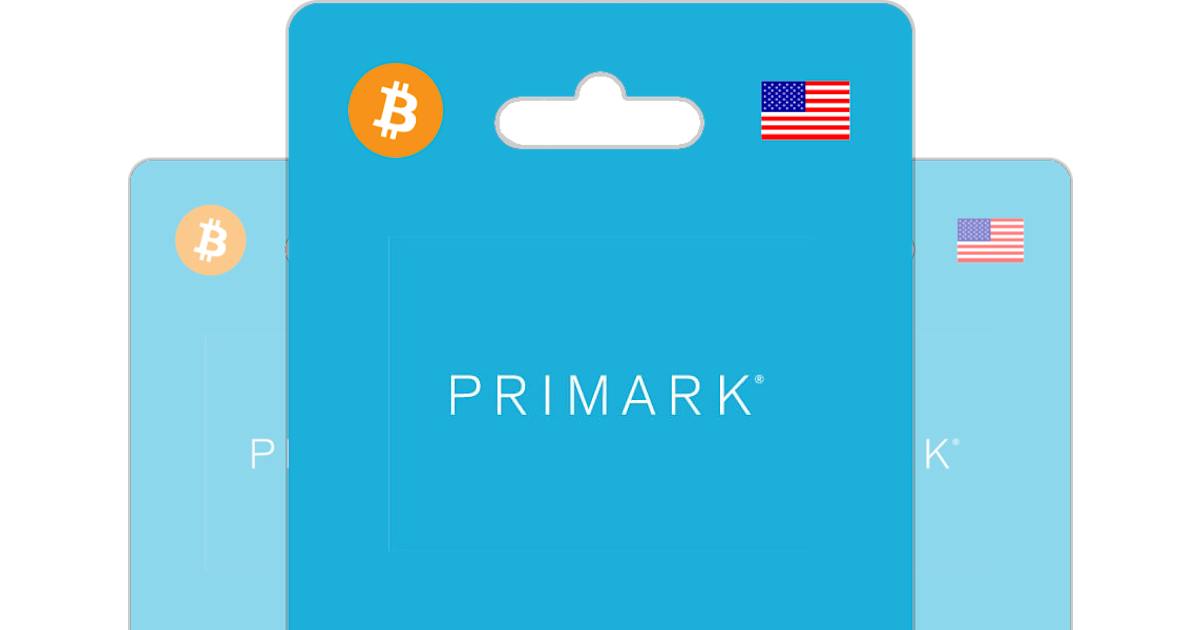 Shop on Primark with Bitcoin, ETH or Crypto - Bitrefill