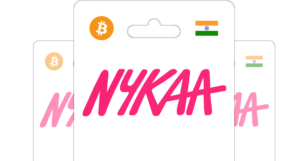 Buy Nykaa gift cards with Bitcoin or Crypto - Bitrefill