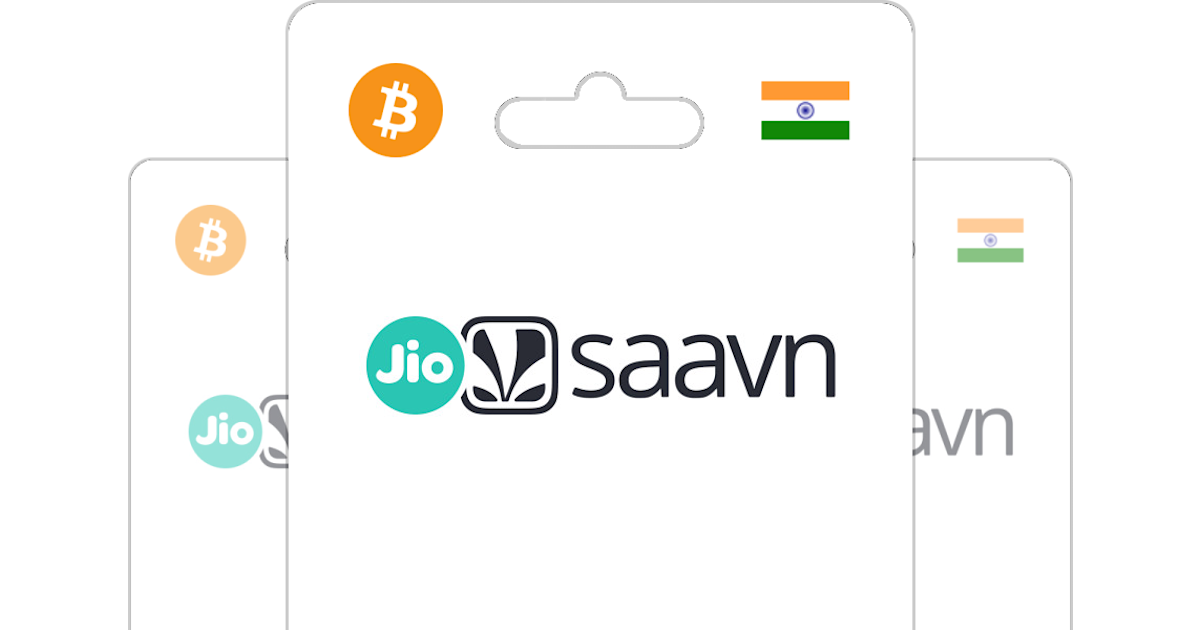 Buy JioSaavn Gift Card with Bitcoin, ETH or Crypto - Bitrefill