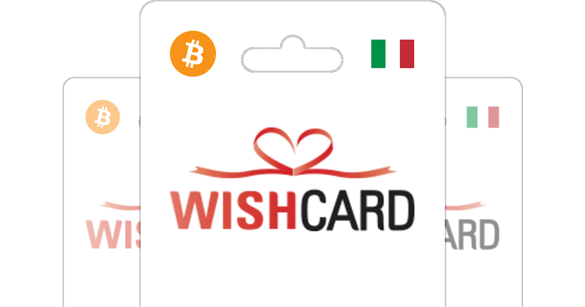Shop on WISHCARD with Bitcoin, ETH or Crypto - Bitrefill