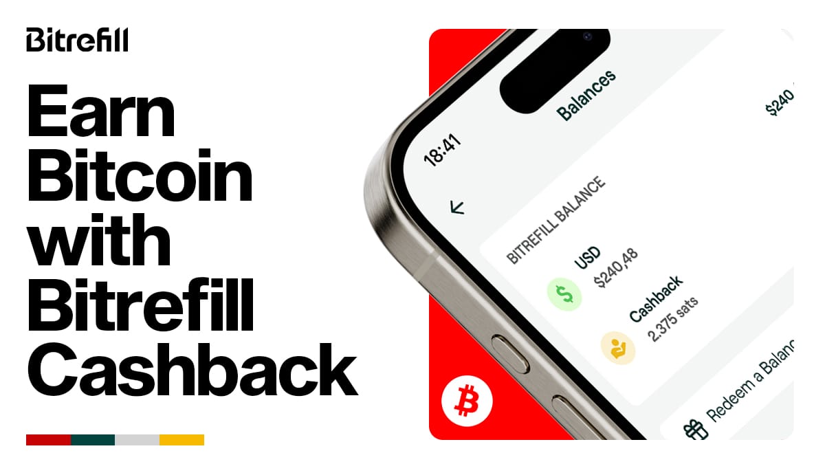 Earn Bitcoin with Bitrefill Cashback