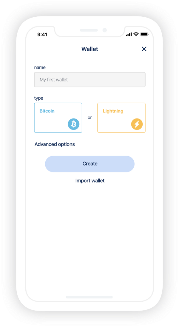 BlueWallet - Bitcoin wallet and Lightning wallet for iOS and Android