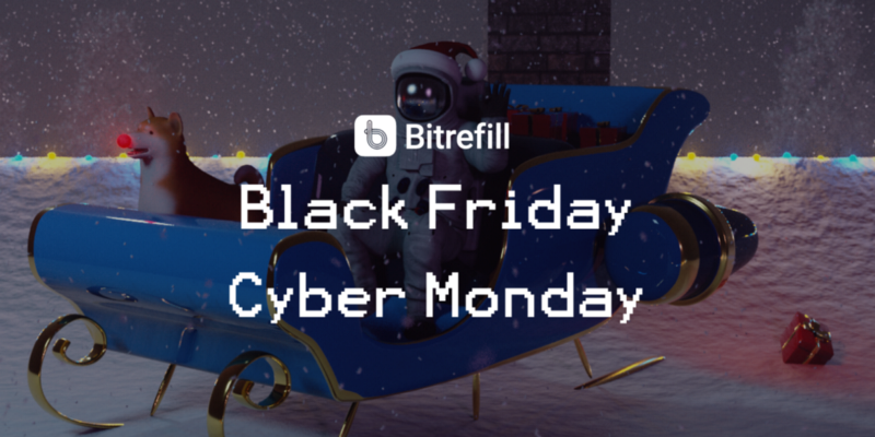 Black Friday & Cyber Monday on Bitrefill