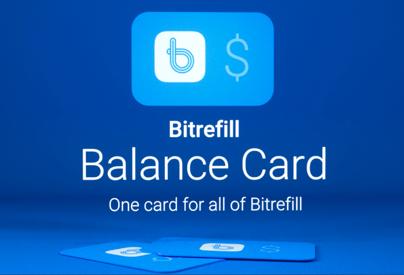 Announcing the new Bitrefill Balance Cards