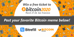 Win a FREE ticket to Bitcoin2020!