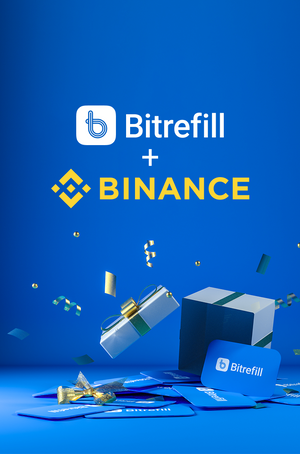 Apresentamos nossa nova parceria: Bitrefill & Binance