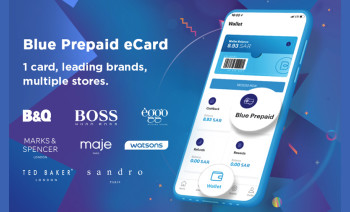 Thẻ quà tặng Blue Prepaid eCard SA