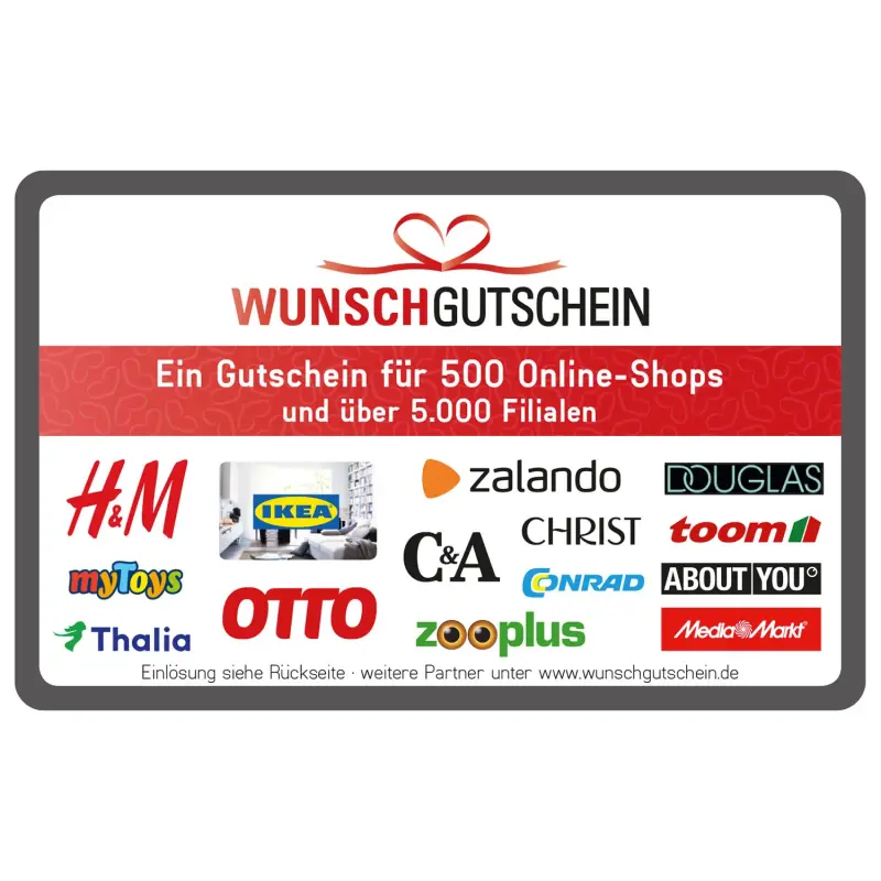 Buy Wunschgutschein Gift Card with Bitcoin, ETH or Crypto - Bitrefill