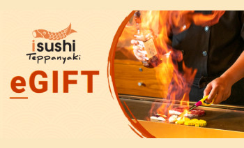 iSushi Teppanyaki Gift Card