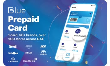Blue Prepaid eCard UAE Carte-cadeau