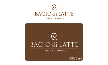 Thẻ quà tặng Bacio di Latte Brasil
