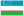 Flag for Uzbekistan