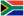 Flag for South Africa