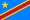 Flag for Democratic Republic of the Congo