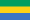 Flag for Gabon