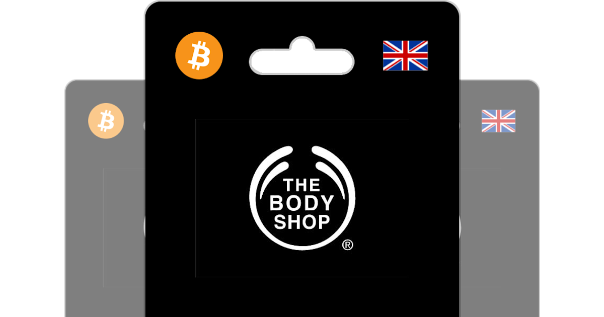 Buy The Body Shop Gift Card with Bitcoin, ETH or Crypto Bitrefill