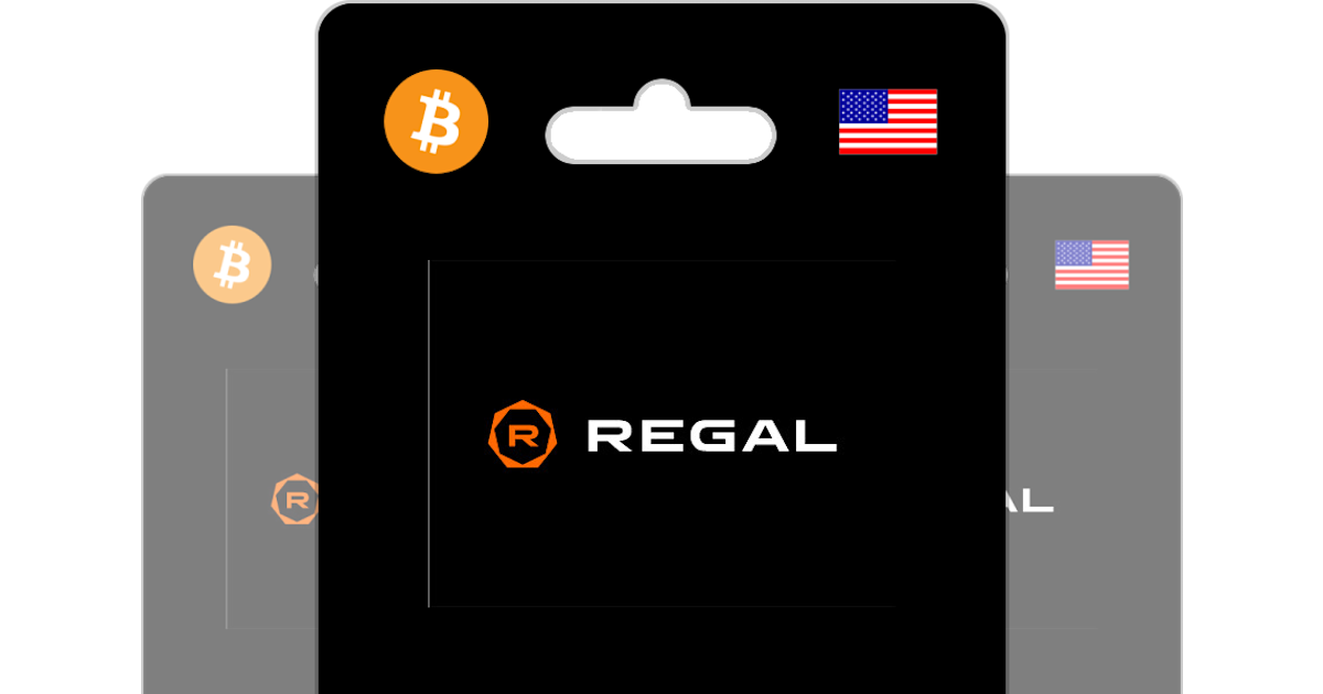 Buy Regal Entertainment Group Gift Card with Bitcoin, ETH or Crypto