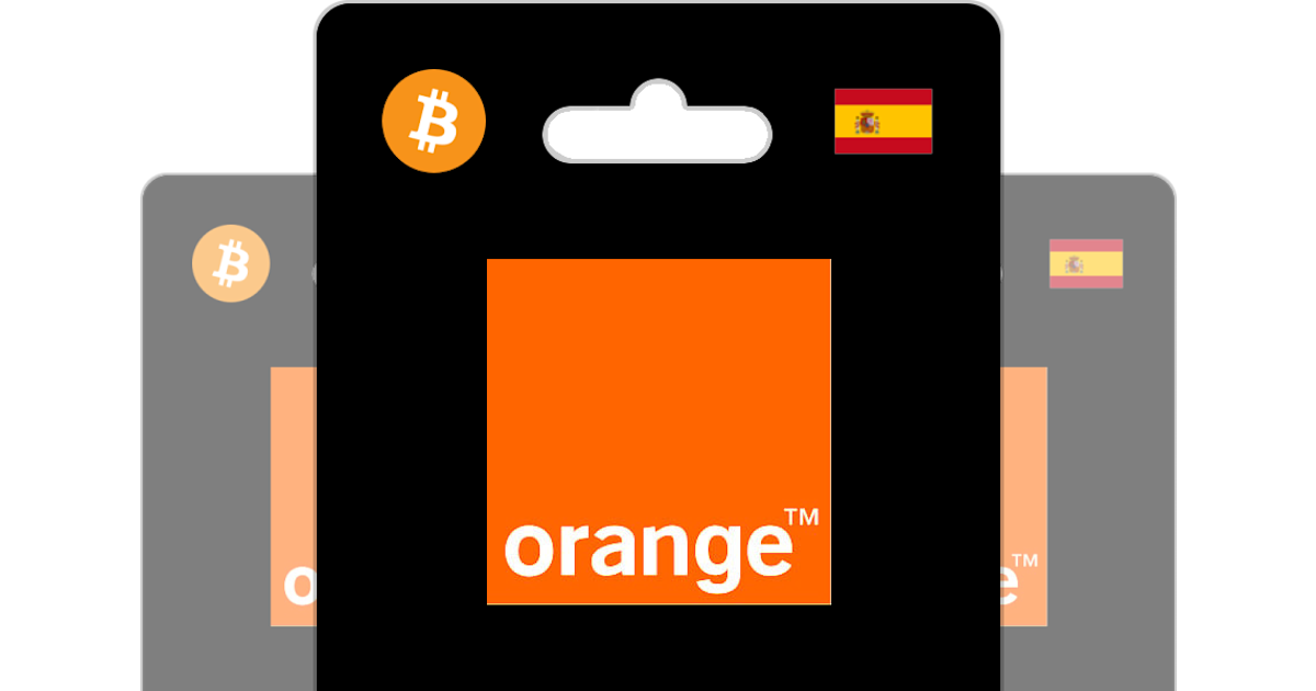 Orange Recarga tu móvil prepago con Bitcoin, ETH o cripto Bitrefill