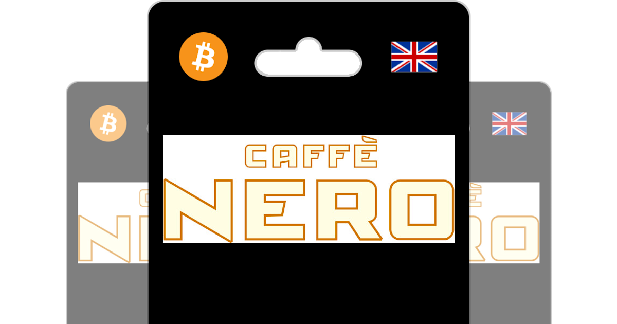Buy Caffè Nero Gift Card with Bitcoin, ETH or Crypto Bitrefill