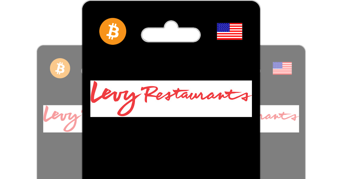 Buy Levy Restaurants Gift Card with Bitcoin, ETH or Crypto Bitrefill