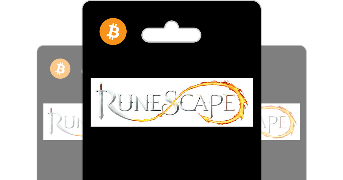 [Hergestellt im Jahr 2024] Buy Jagex RuneScape Card Bitrefill Crypto ETH with Bitcoin, - Gift or