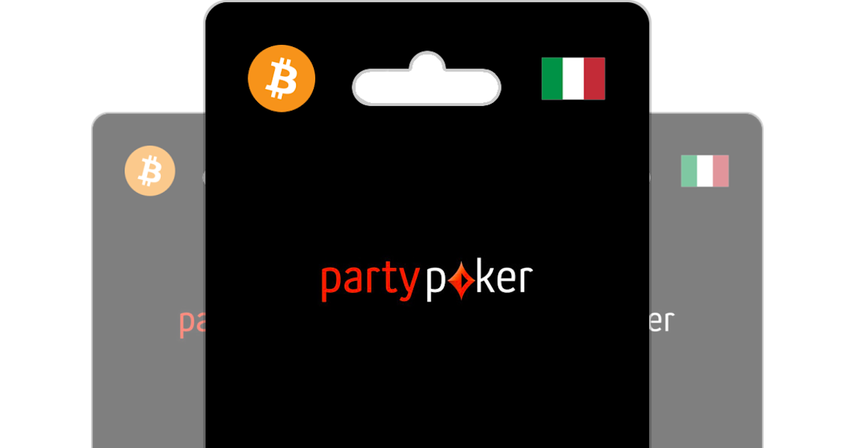 Buy Party Poker Gift Card with Bitcoin, ETH, USDT or Crypto Bitrefill