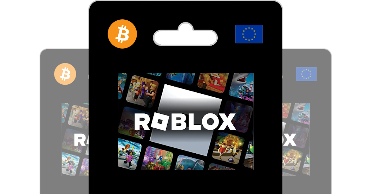 Acheter Roblox EUR Carte-cadeau avec Bitcoin, ETH ou Crypto - Bitrefill