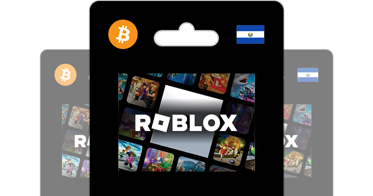 Buy Roblox (Robux) Gift Card With Bitcoin, Usdt Or Crypto - Bitrefill