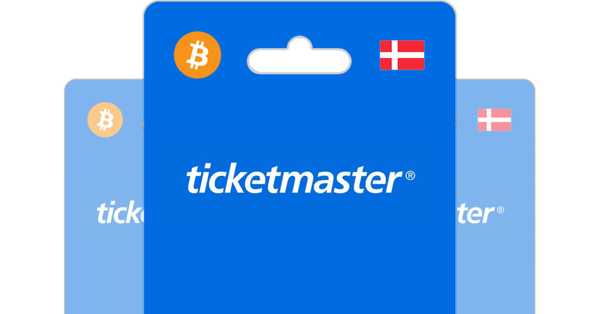 Buy Ticketmaster Gift Card with Bitcoin, ETH or Crypto Bitrefill