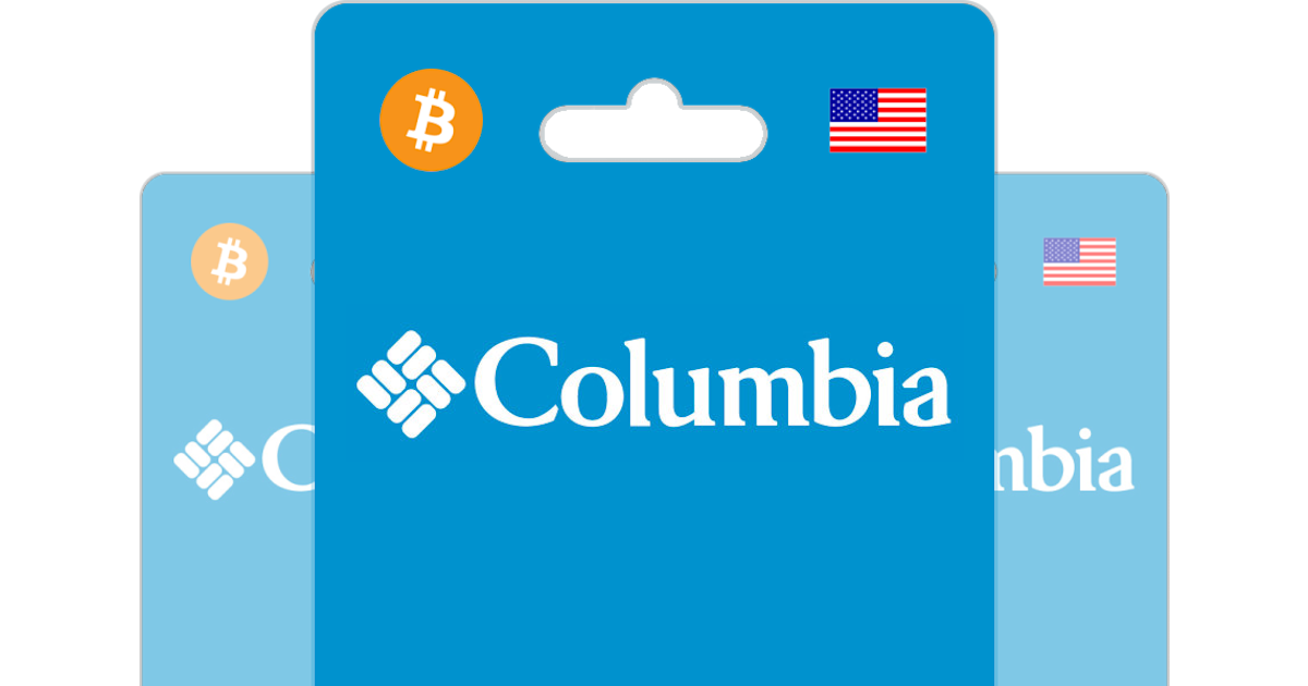 Buy Columbia Sportswear With Bitcoin Bitrefill