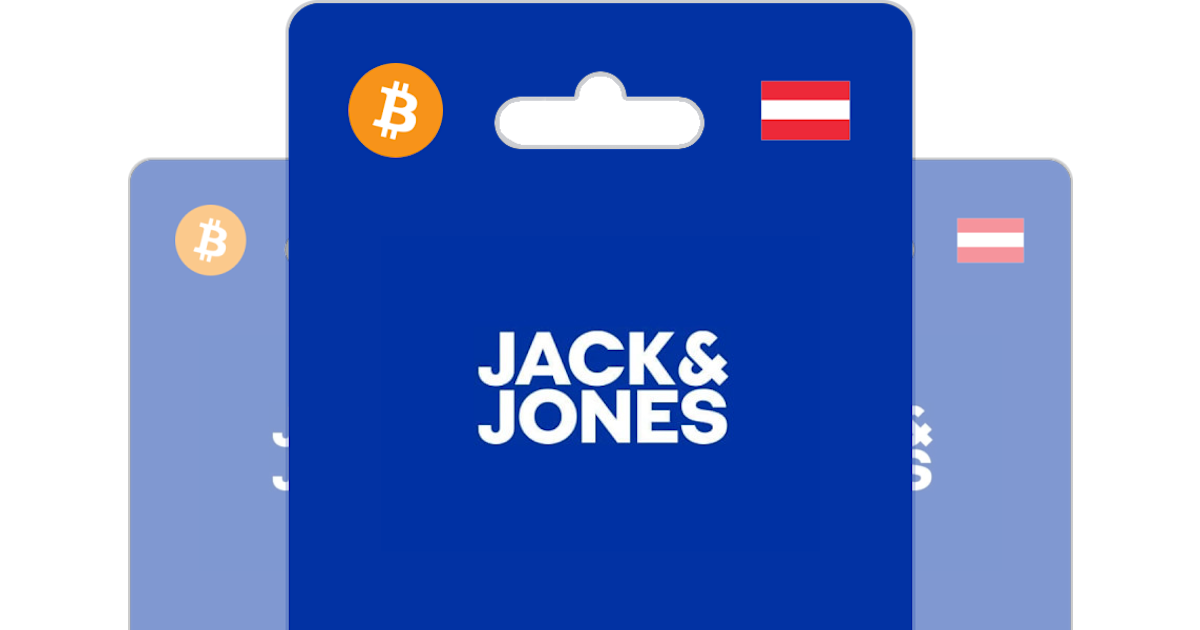 Buy Jack Jones Gift Card with Bitcoin, ETH, Crypto, or EPS