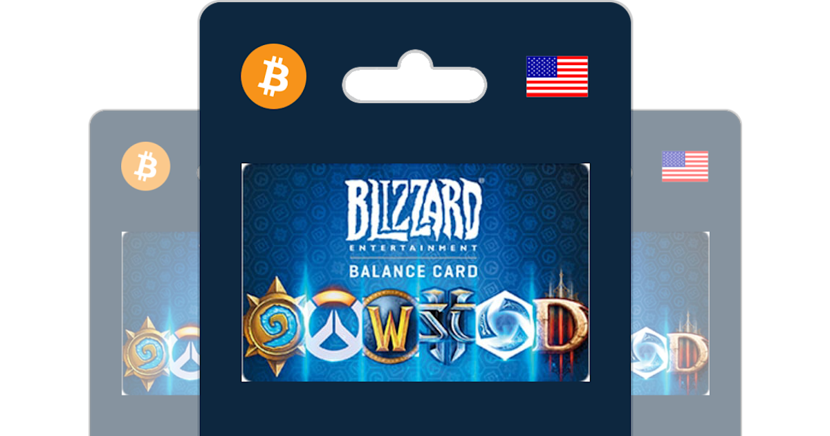 Blizzard Entertainment $50 Blizzard USA Gift Card - Battle.net Digital Code
