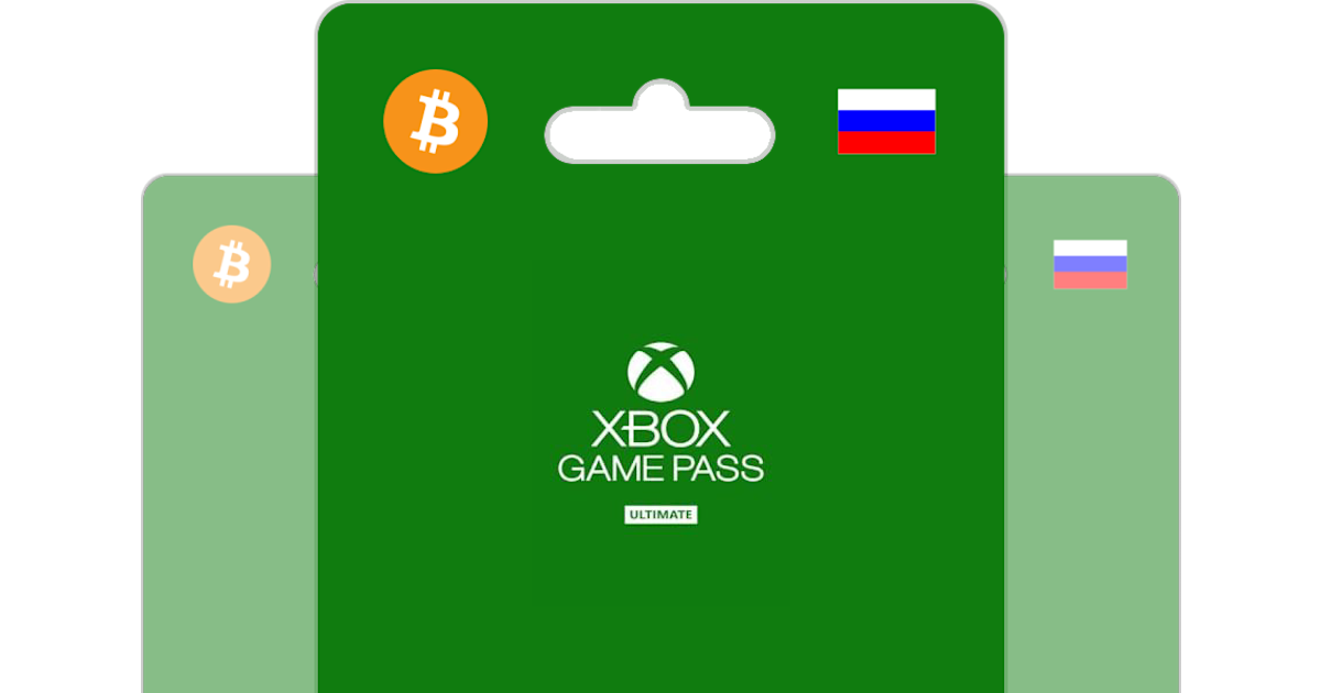 Купить Подарочная карта Xbox Game Pass Ultimate с Биткойн, ETH или ...