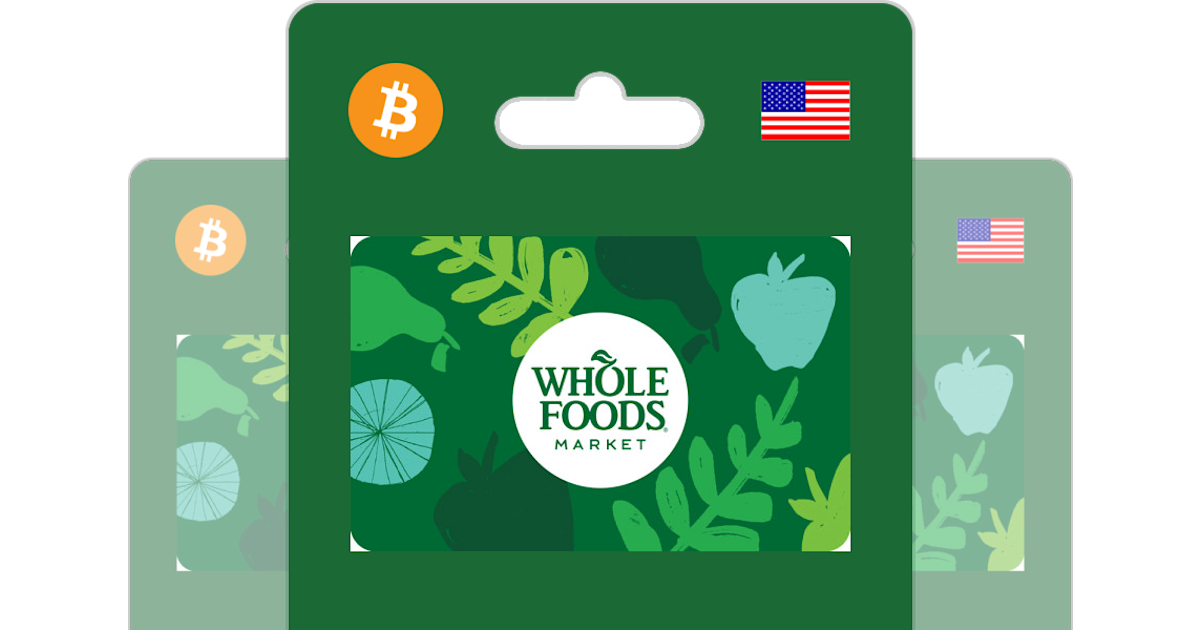 Gift Card $50, 1 each at Whole Foods Market