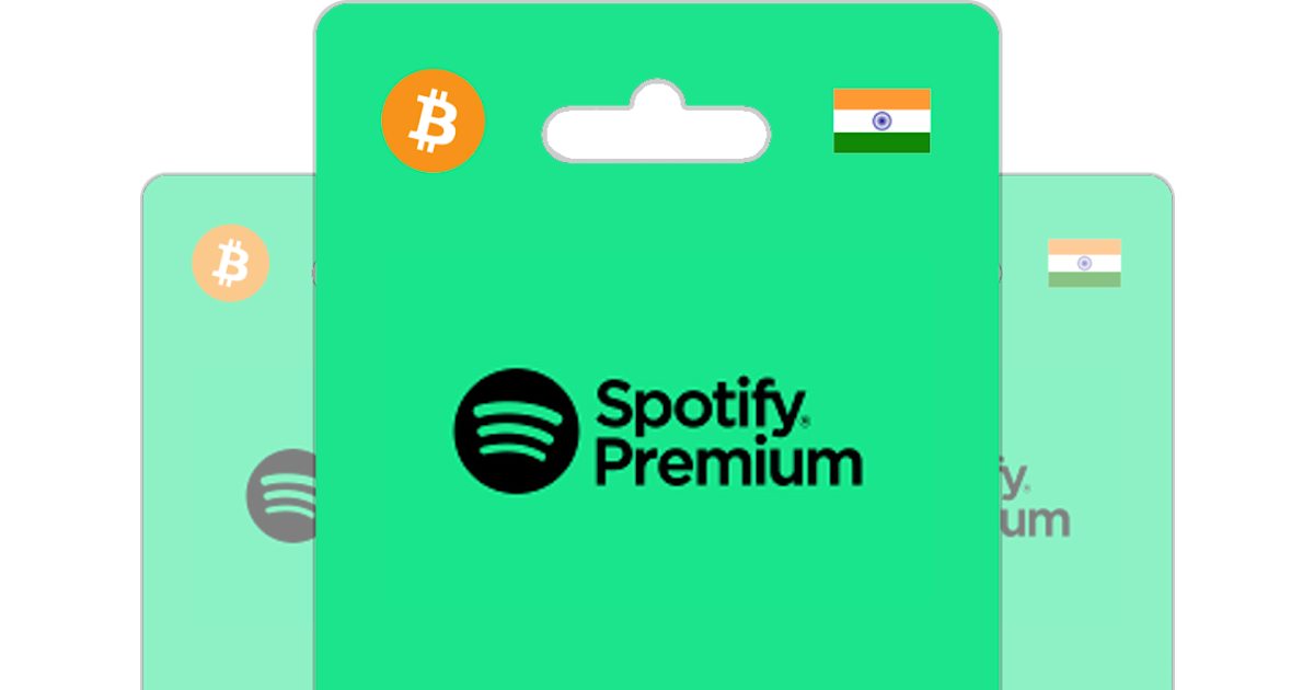 Compra Tarjeta Regalo Spotify con Bitcoin, ETH o cripto - Bitrefill