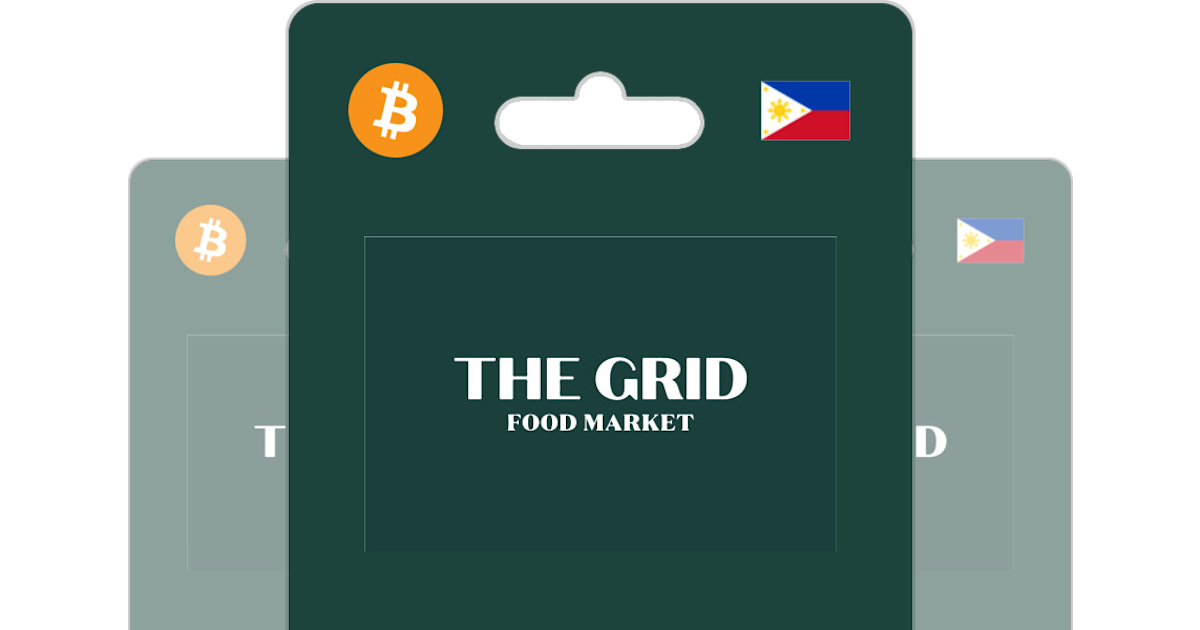 Buy The Grid Food Market Gift Card with Bitcoin, ETH or Crypto Bitrefill