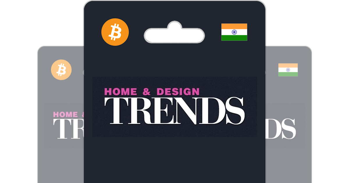 Buy Home Design Trends Magazine With Bitcoin Bitrefill