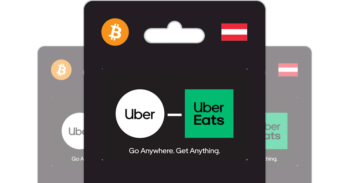 Buy Uber & Uber Eats Voucher EUR Gift Card with Bitcoin, ETH or Crypto -  Bitrefill