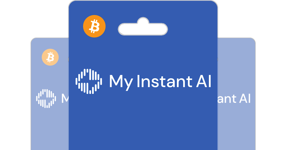 Buy My Instant AI Gift Card with Bitcoin, ETH or Crypto - Bitrefill