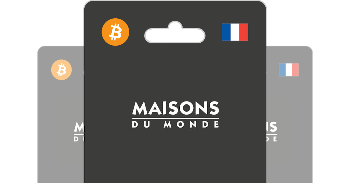 Buy Maisons du Monde Gift Card with Bitcoin, ETH or Crypto - Bitrefill