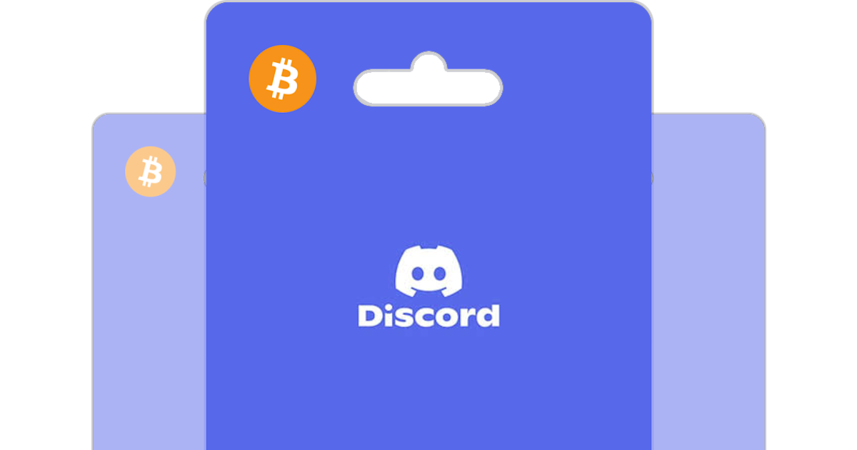 Buy Discord Nitro USD Gift Card with Bitcoin, ETH or Crypto