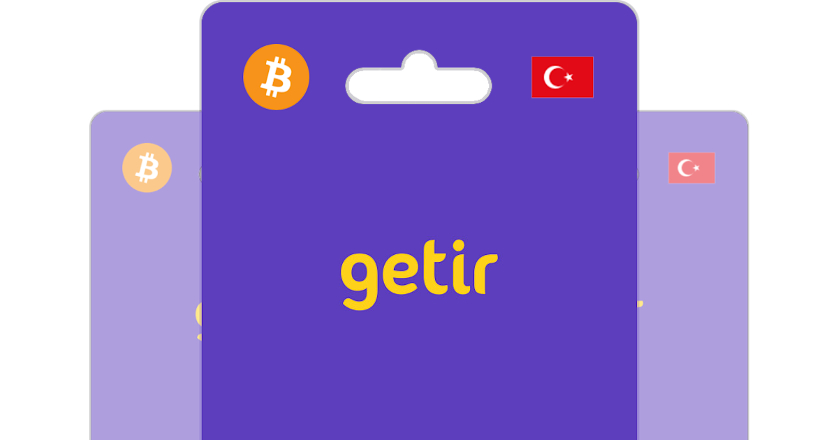 Buy Getir Gift Card with Bitcoin, ETH, USDT or Crypto Bitrefill