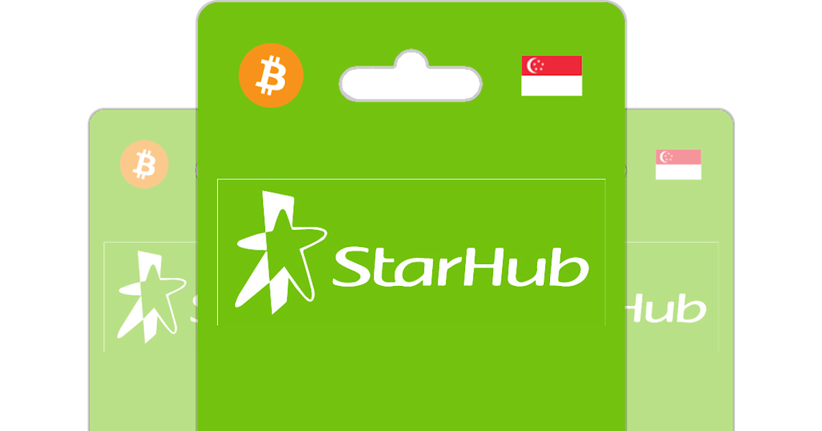 Starhub Prepaid Top Up With Bitcoin Bitrefill