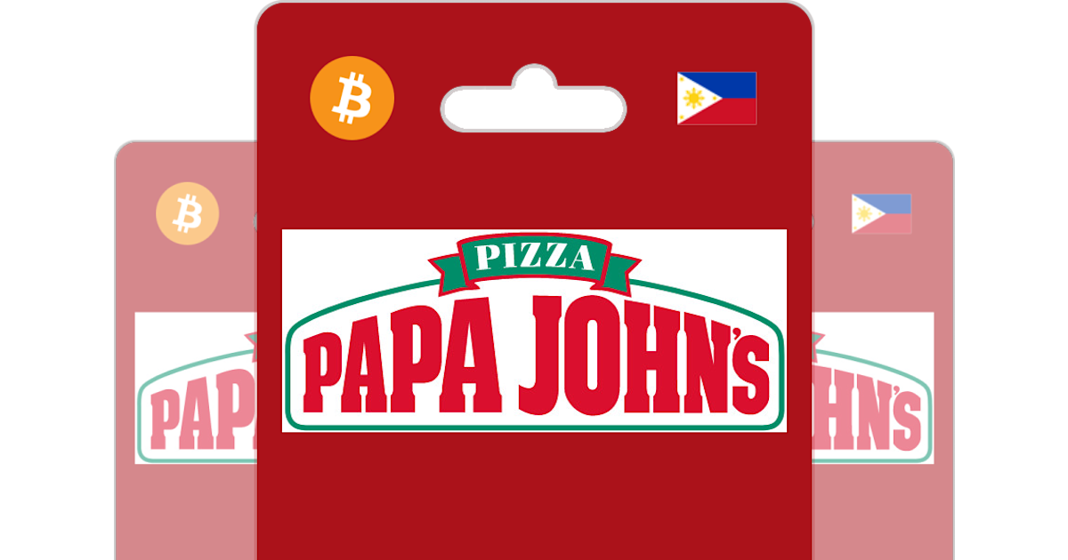 Buy Papa John's Gift Card with Bitcoin, ETH, USDT or Crypto - Bitrefill