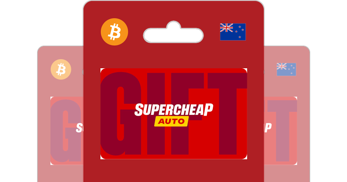 Buy Supercheap Auto Gift Card with Bitcoin, ETH or Crypto Bitrefill