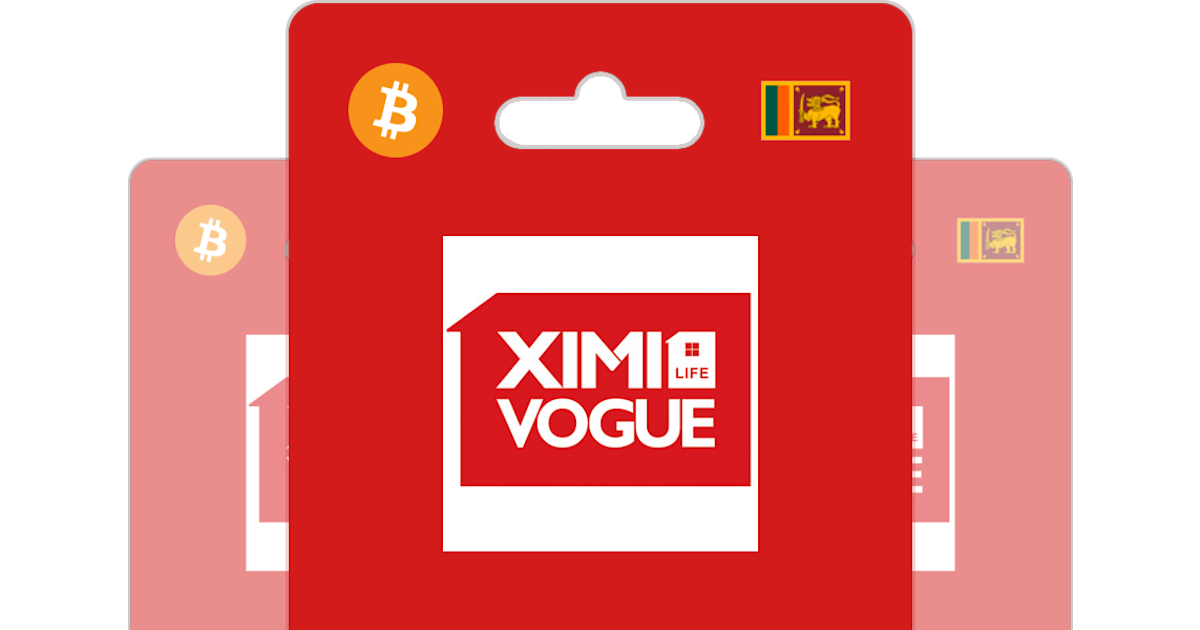 Buy Ximi Vogue Gift Card with Bitcoin, ETH, USDT or Crypto Bitrefill