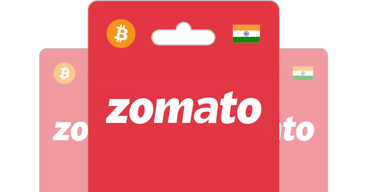 Buy Zomato Gift Card with Bitcoin, ETH, USDT or Crypto Bitrefill