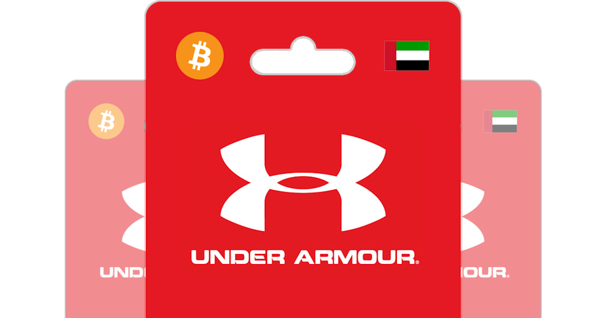 Buy Under Armour Gift Card with Bitcoin, ETH or Crypto Bitrefill