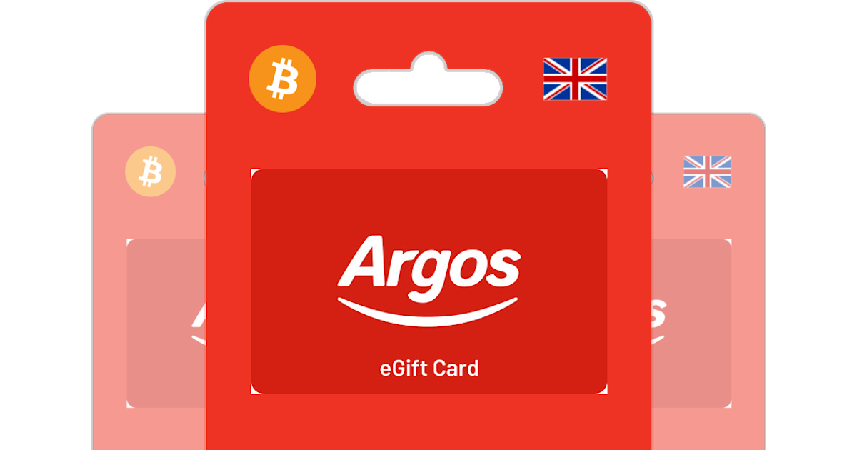 Buy Argos Gift Card with Bitcoin, ETH, USDT or Crypto Bitrefill